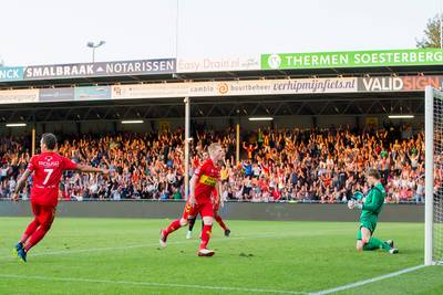 Go Ahead Eagles eerste koploper, NEC geeft ruime marge weg