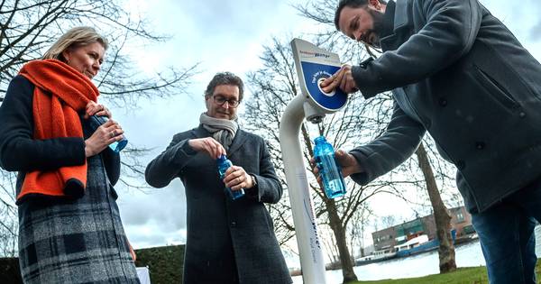 Stampersgat, dorp aan het water heeft nu ook een watertappunt