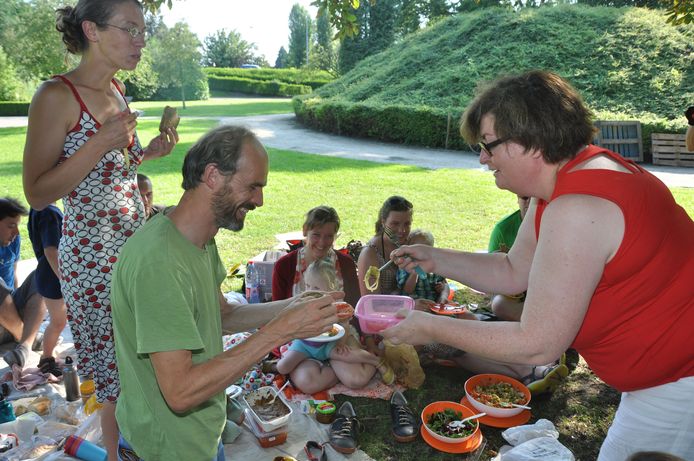 Vegetarische Picknick In Stadspark Dendermonde Hln Be