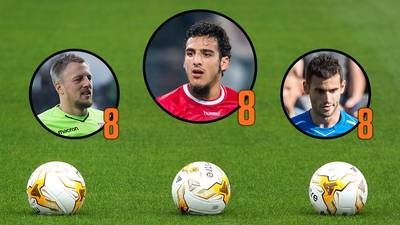 Ayoub en Pereiro blinken uit in weekend van de keepers