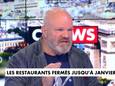 Philippe Etchebest sur le plateau de CNEWS.