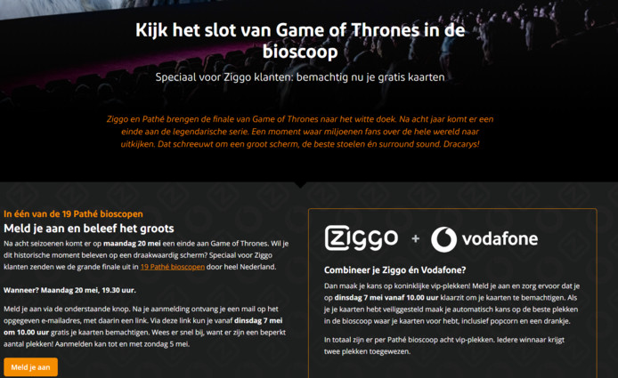 Pathe Verwacht Run Op Game Of Thrones Kaarten In Zwolle Zwolle