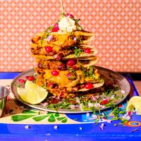 Als Mexicaanse en Indiase smaken versmelten: raajma quesadilla