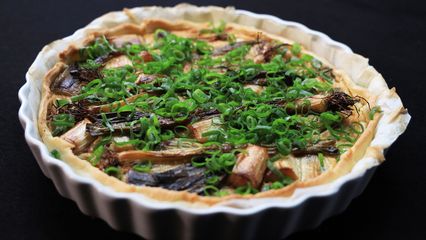 45. Quiche poireaux