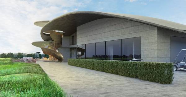 Clubhuis Golfbaan Cromvoirt krijgt spectaculair dak van zinken 'bladeren' - BD.nl