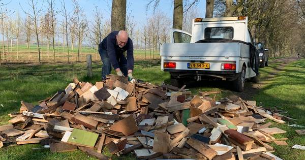 Houten plankjes gedumpt in Biezenmortel | 112 - BD.nl