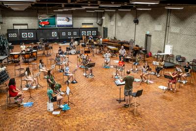 Budelse harmonie pakt draad weer op