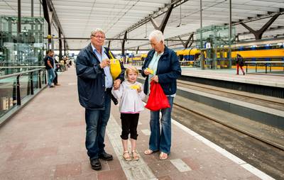 Gratis treinabonnement voor kinderen is een hit