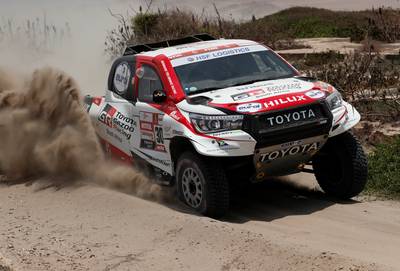 Achterhoeker Ten Brinke verliest kostbare tijd in Dakar in dag vol tegenslag