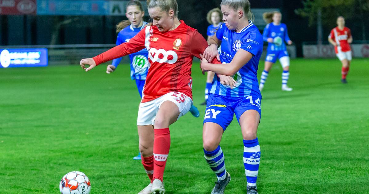 Lyndsey Van Belle (AA Gent Ladies) na verlies tegen ...