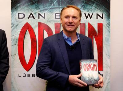 Nieuwste Dan Brown bestverkochte boek van afgelopen jaar