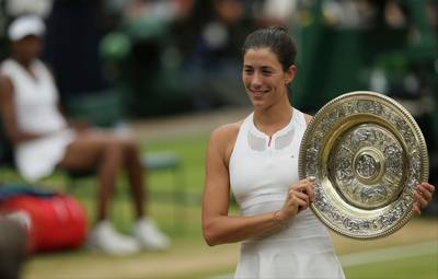 Muguruza wil met Federer dansen