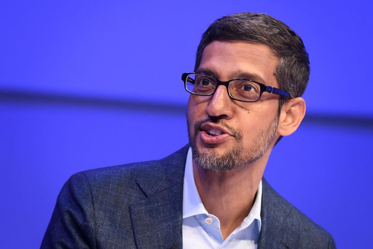 CEO Sundar Pichai van Alphabet.