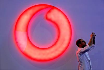 Vodafone-storing neemt langzaam af