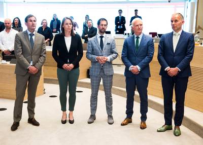 Vijf nieuwe gedeputeerden provincie Utrecht beëdigd