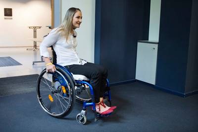 Verlamde Kristina Vogel Duitse wielrenster van het jaar