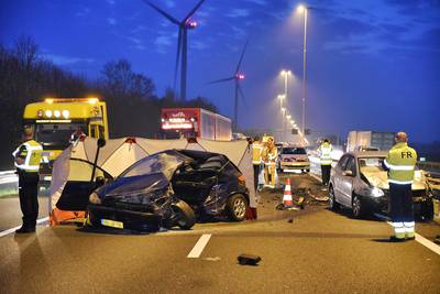 Trucker meldt zich na dodelijk 'stenenongeluk' A58 bij Moergestel