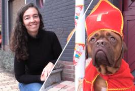 Sinterklaashond Isa steelt de show: 'Gewoon voor de kinderen'