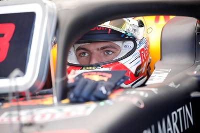 Verstappen: Hopelijk vechten voor laatste podiumplek
