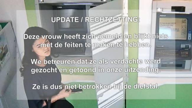Dievegges kijken pincode van 86-jarige af