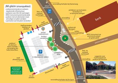 Actie tegen vrachtverkeer door Soerendonk