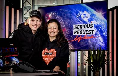 Eerste dag Serious Request levert vier ton op: ‘Elke euro telt’