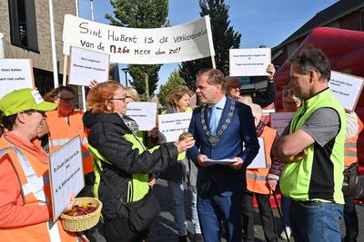 Opnieuw grote zorgen Sint Hubert over verkeer door dorp: ‘Heeft provincie oog voor ons?’