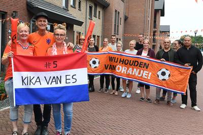 'Kika van Es-straat' kleurt oranje voor EK Vrouwenvoetbal