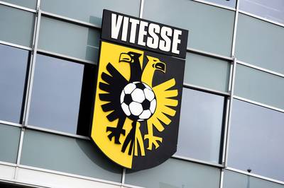 Supportershome Vitesse beklad door aanhangers ADO Den Haag