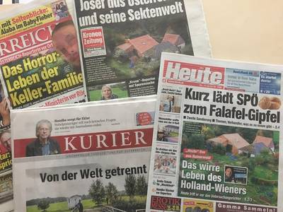 Ook Oostenrijk in de ban van kelderdrama Ruinerwold: ‘Deze zaak rijt oude wonden open’