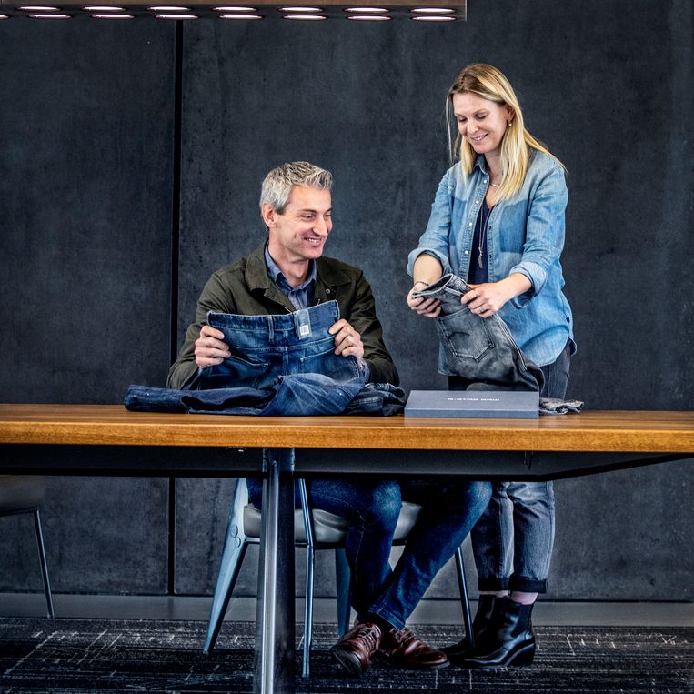 G-Star: kampioen van de klassenloze spijkerbroek - Volkskrant