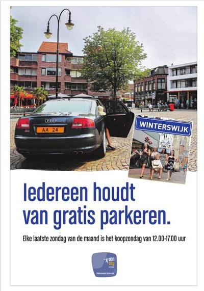 Winterswijkse winkeliers pakken Enschede terug met gratis parkeren-advertentie