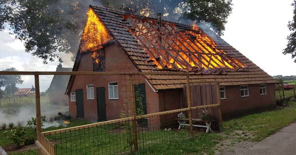 Uitslaande schuurbrand in Langeveen | Tubbergen - Tubantia