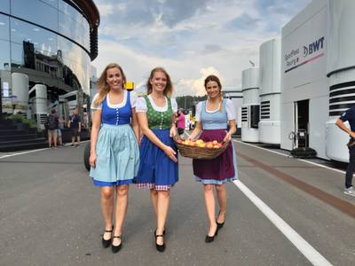 Een appeltje voor de dorst in het snikhete Red Bull-land