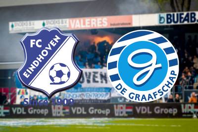 LIVE: De Graafschap snel voor in Eindhoven via Van Mieghem