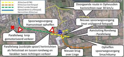 Veiliger naar school fietsen dankzij randweg Opheusden