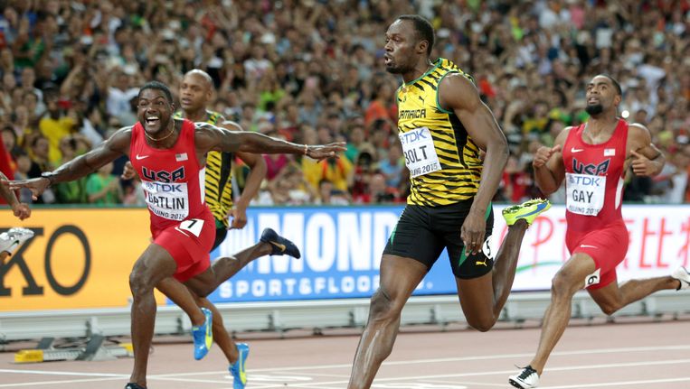 Kan Gatlin ooit afrekenen met kwelgeest Bolt? De Volkskrant