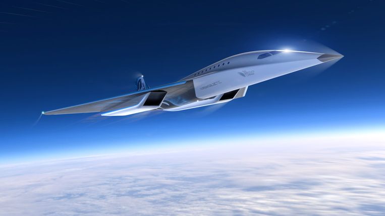 Virgin Galactic werkt aan supersonisch passagiersvliegtuig ...