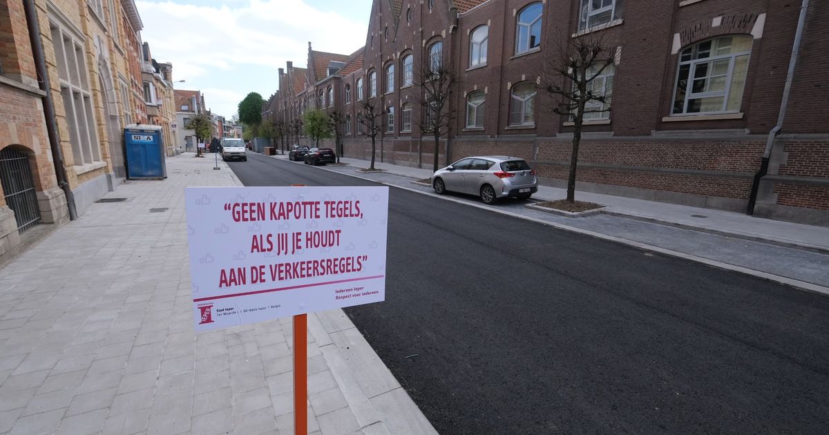 Beste Werken Tempelstraat bijna afgerond: Stad Ieper vraagt VW-67