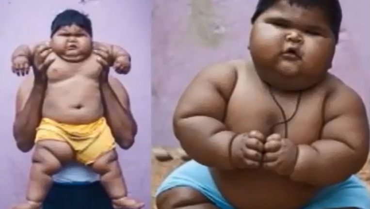 De dikste baby ter wereld