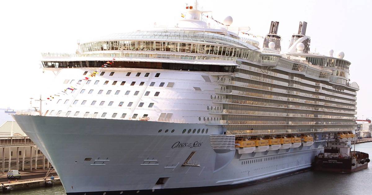 Grootste cruiseschip ter wereld meert aan in Rotterdam Buitenland hln.be