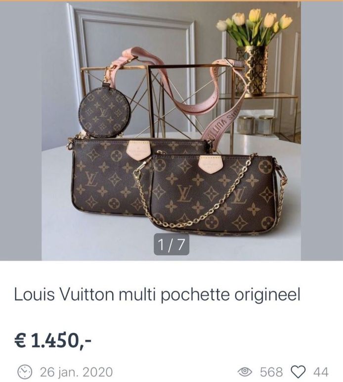 (41) lokt Louis Vuitton-oplichter in de had het ook niet van mezelf verwacht' | Utrecht | AD.nl