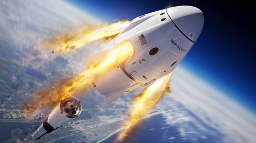 SpaceX lanceert Crew Dragon