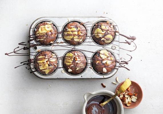Om je vingers bij af te likken: chocolade-kokosmuffins