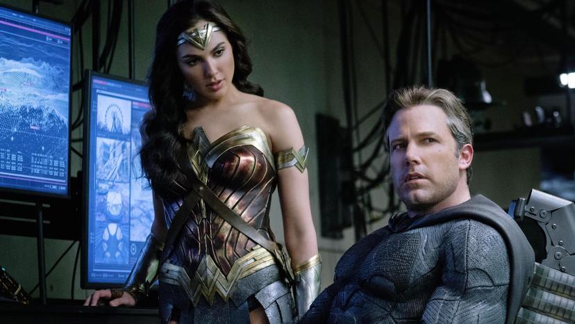 Gal Gadot en Ben Affleck in Justice League