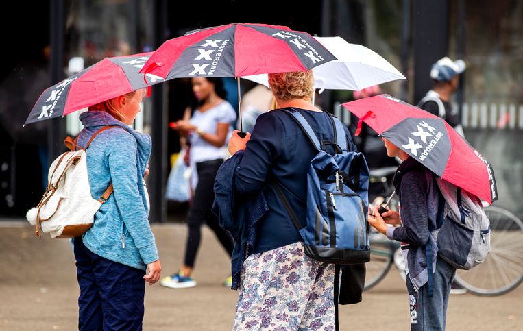 Amsterdam Bijzonder veel regen in ochtenduren - Parool.nl