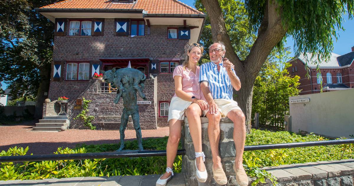 Schilder Martin en zijn muze Bianca geven rondleiding in Villa Ter Ide: “De perfecte combinatie tussen jong en oud, zoals haar bewoners” | Wie woont daar? Eigenaars van opvallende huizen vertellen het