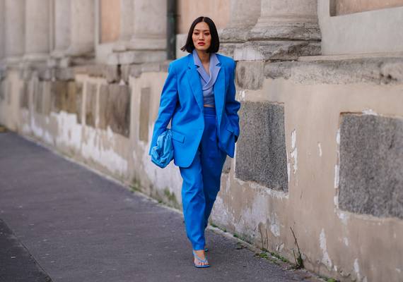 Electric blue is dé modekleur van 2022