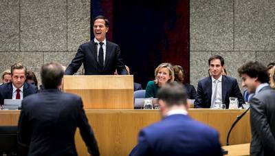 Rutte heerst, oppositie krijgt niets gedaan