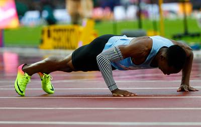 De bizarre 'solorun' van Isaac Makwala